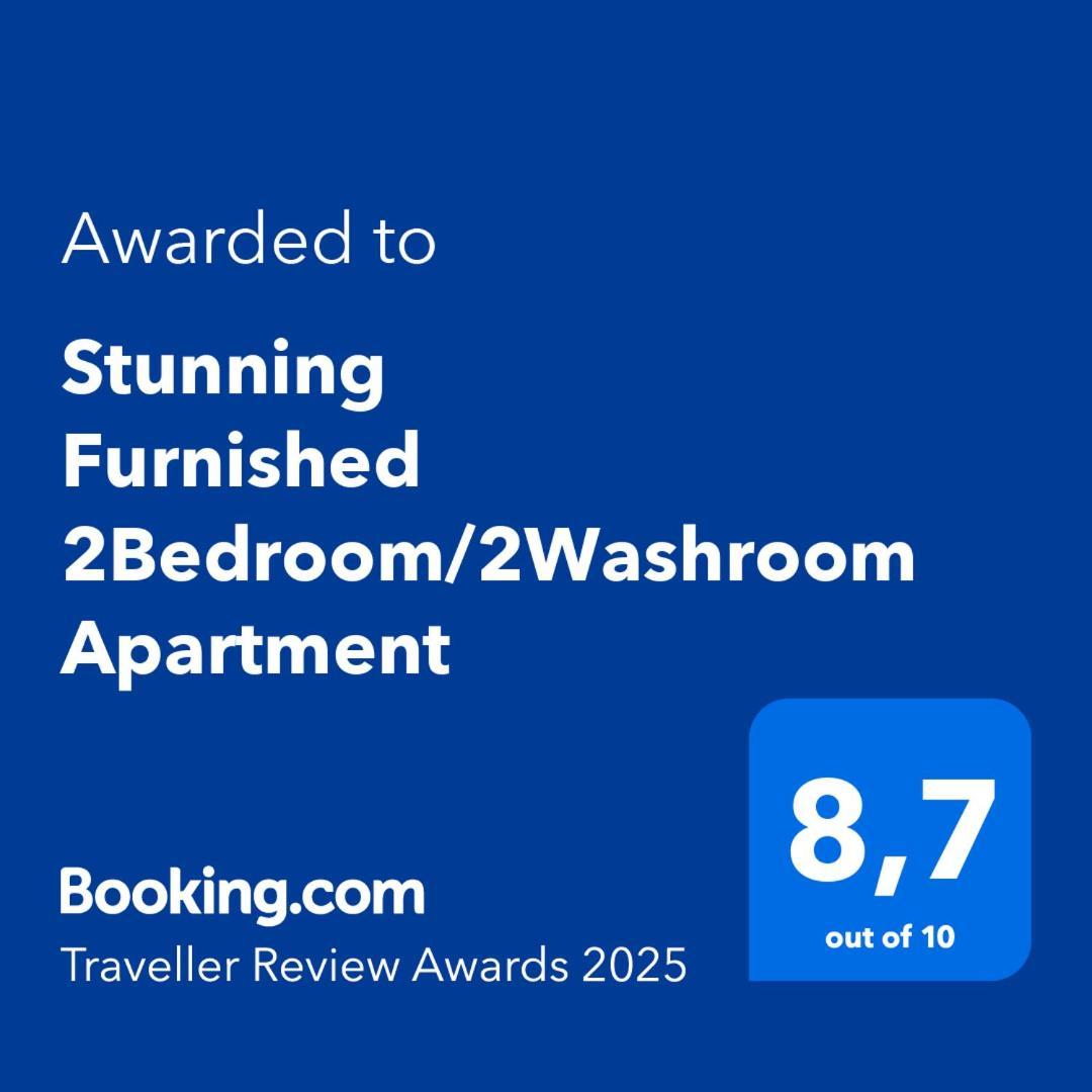 Stunning Furnished 2Bedroom/2Washroom Apartment Brampton Ngoại thất bức ảnh
